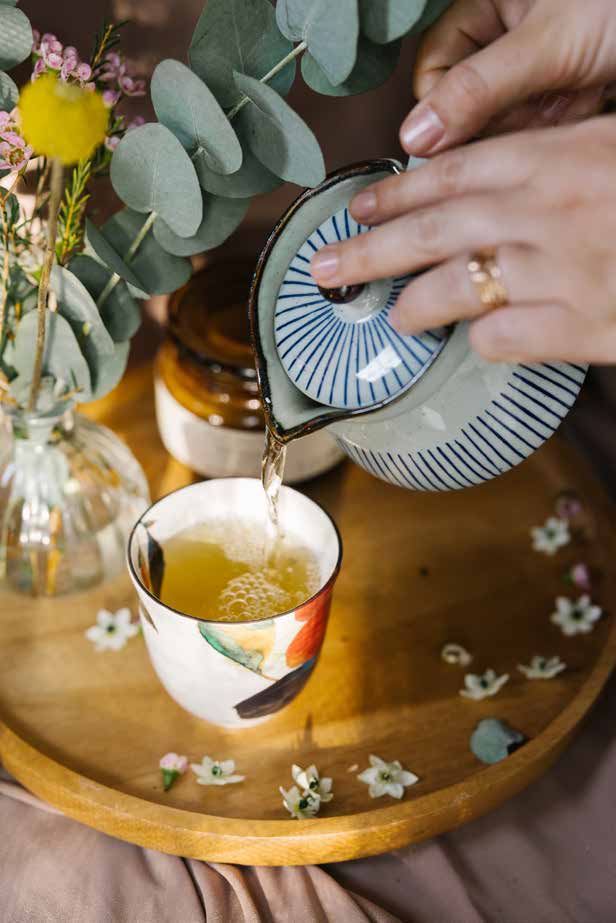 Warifa herbal tea ritual
