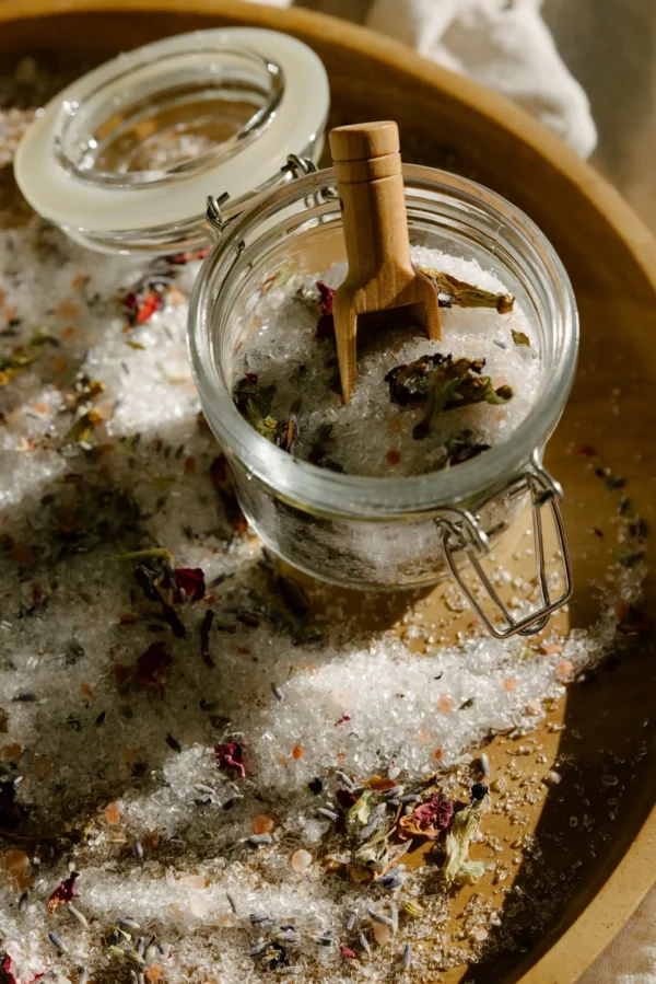 warifa photo tea and salt 2025-45 Cloud of Stillness Bath Salts